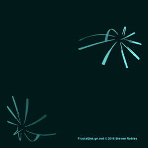Turquoise Streamers